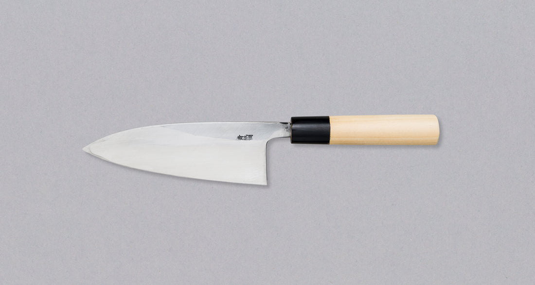 Tojiro Deba Aogami #2 Damascus 150 mm_2