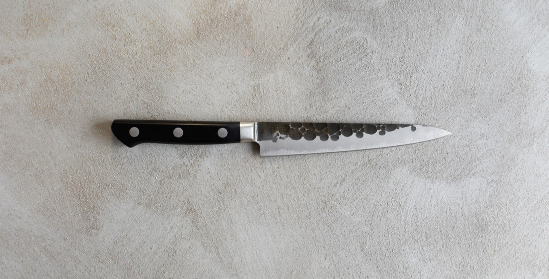 Tojiro VG-10 Petty Hammered 150 mm_2