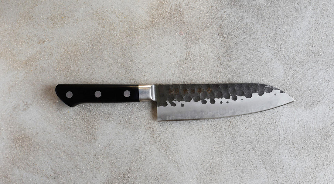 Tojiro VG-10 Santoku Hammered 170 mm_2