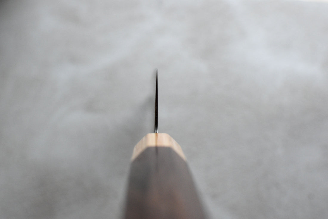 Tsunehisa AUS-10 Damascus Gyuto 210 mm_10
