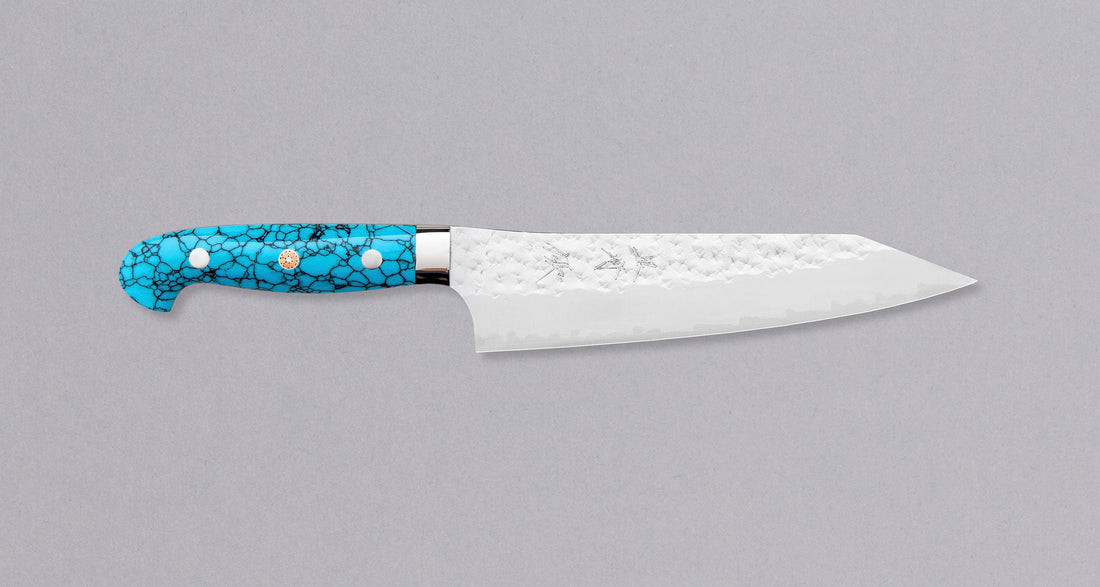 Kurosaki Gyuto Senko R2 Turquoise 180 mm_1