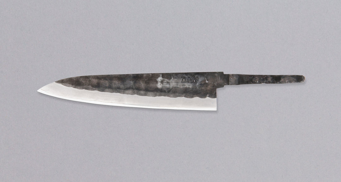 ZDP-189 Gyuto Black 210 mm - OŠTRICA_2