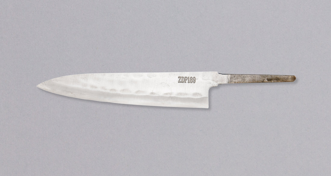 ZDP-189 Gyuto Silver 210 mm - OŠTRICA_2