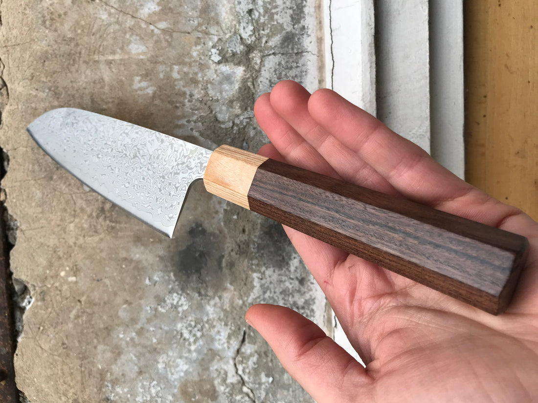 Tsunehisa Santoku SLD Damascus 165 mm