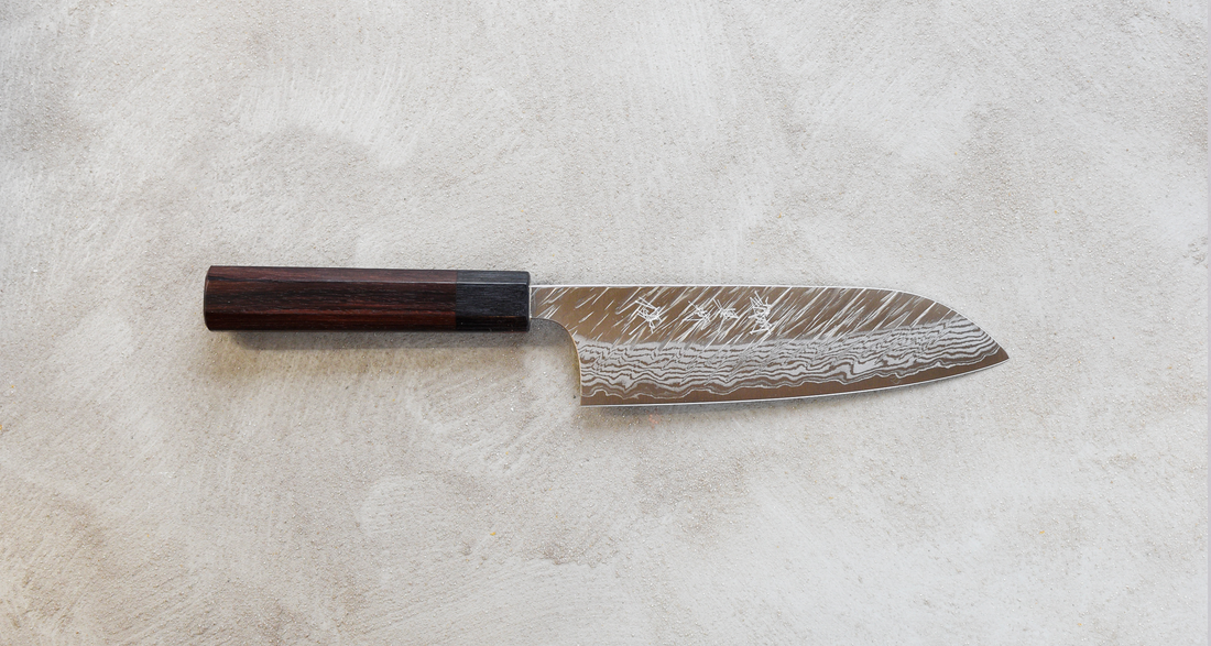 Kurosaki Santoku VG-10 Fujin 165 mm_2