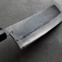 Kajiwara Nakiri Aogami #1 Kuro-uchi 165 mm_4