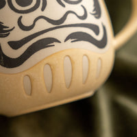 Mino japanska šalica Daruma [bež]