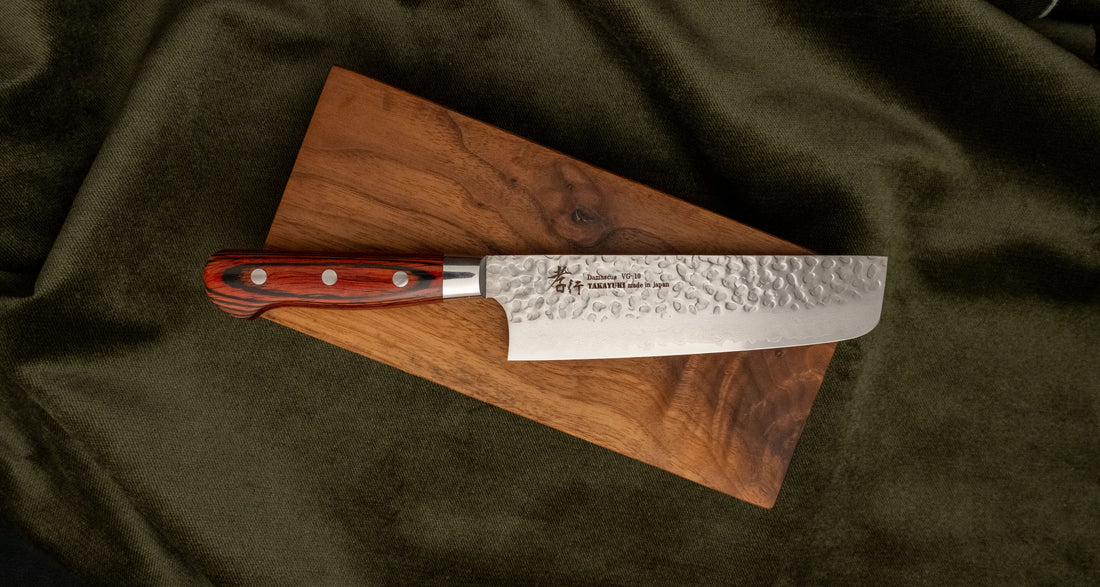 Sakai Takayuki Damascus Nakiri 160 mm