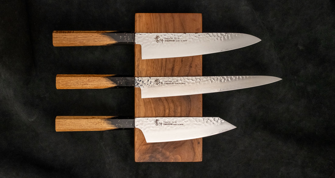 Sakai Takayuki Kokushin Slicer VG-10 Damascus 240 mm