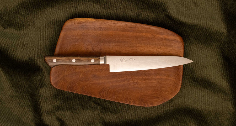 Kajiyamura Hakuun Petty VG-10 Damascus 150 mm