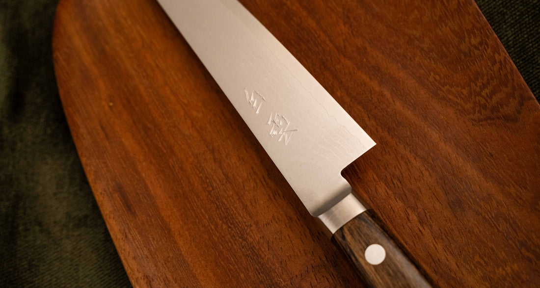 Kajiyamura Hakuun Petty VG-10 Damascus 150 mm