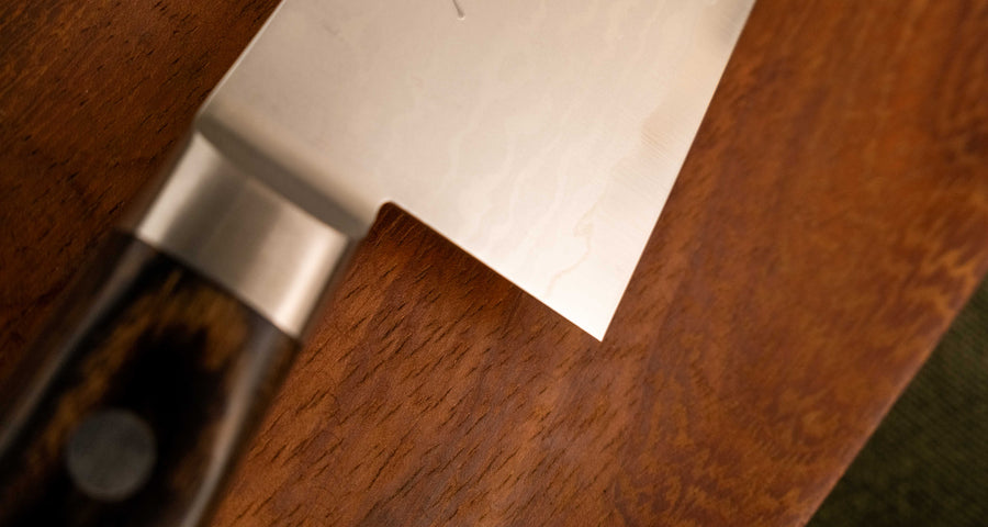 Kajiyamura Hakuun Santoku VG-10 Damascus 165 mm