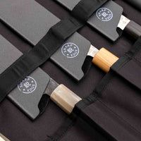 SharpEdge Nikku torba za noževe - Crna [6 noževa]