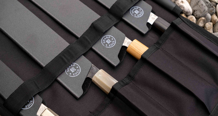 SharpEdge Nikku torba za noževe - Crna [6 noževa]