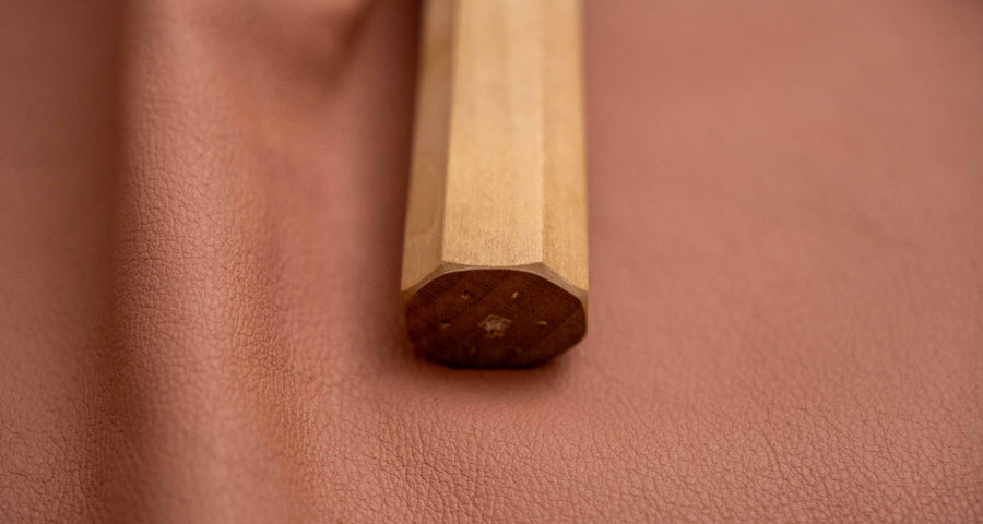 Hokiyama Gyuto Aogami Super Wa Blond Buffalo 210 mm