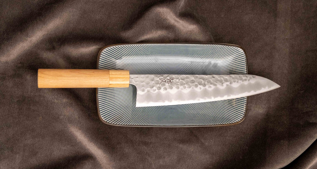 Tsunehisa Gyuto Shirogami #2 Cherry 210 mm