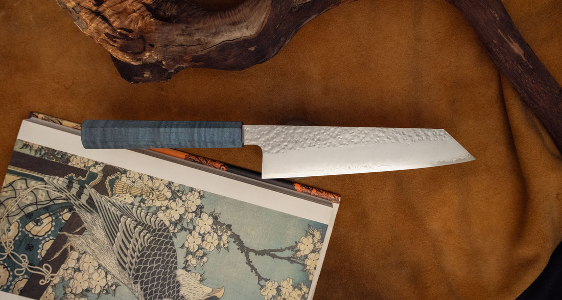 Hado Kiri-Gyuto VG-10 Shiosai Blue 210 mm