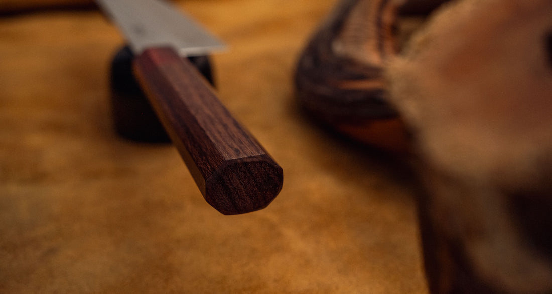Tsunehisa Gyuto AUS-10 Nawame Damascus 210 mm