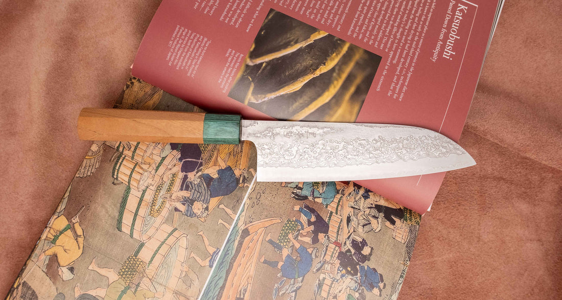 Makoto Kurosaki Santoku VG-10 Kodama Keyaki 165 mm