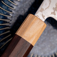 Tsunehisa Santoku SLD Damascus 165 mm [Palisandar - Cedrovina]