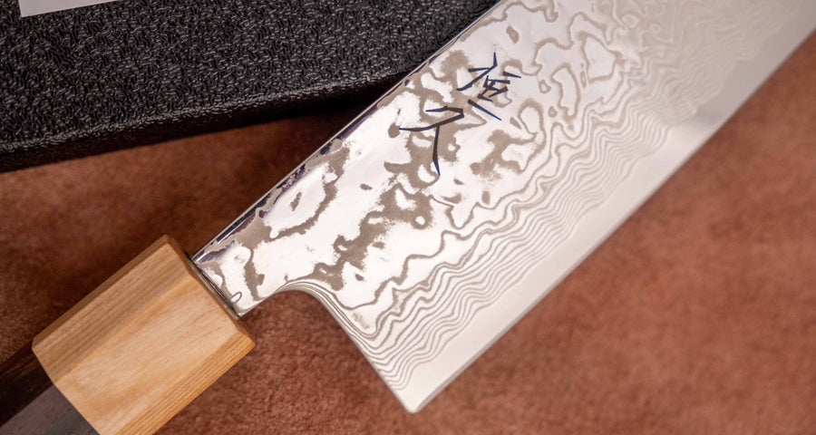 Tsunehisa Santoku SLD Damascus 165 mm [Palisandar - Cedrovina]