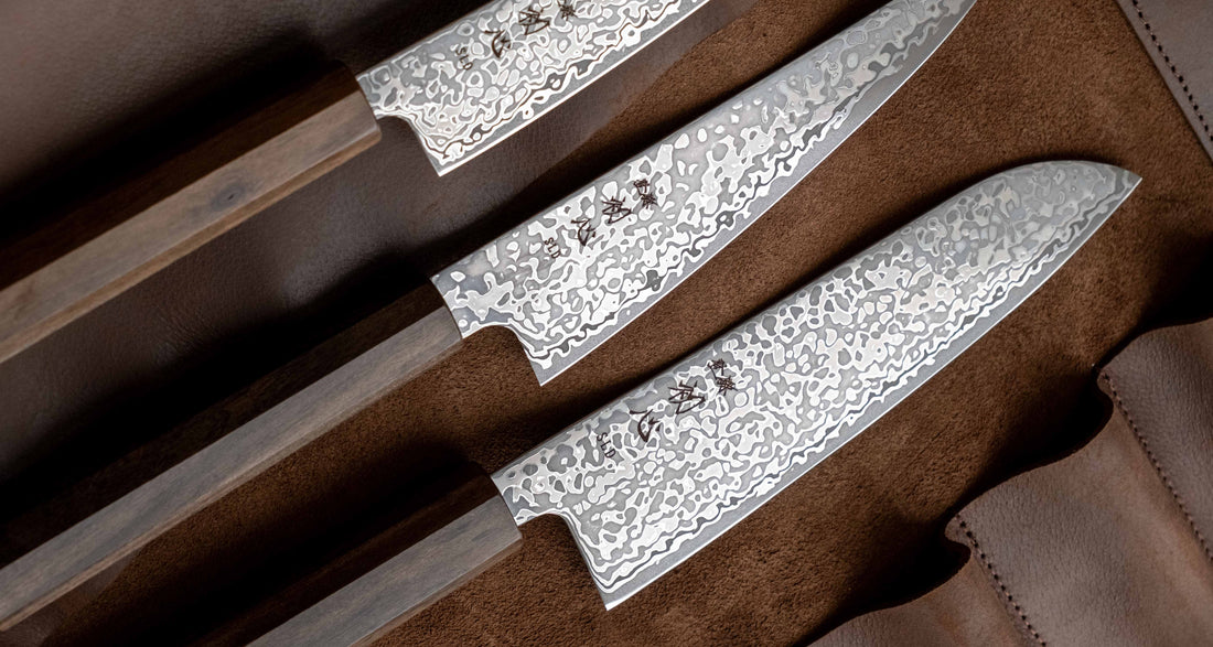 Hikari Petty SLD Kurozome Damascus 135 mm