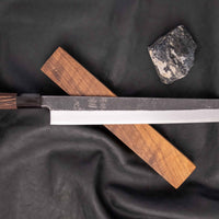 Shirasagi Sakimaru Yanagiba Aogami #2 Tsuchime Kuro-uchi 330 mm [Wenge]