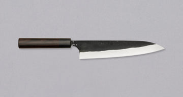 Anryu Gyuto Shirogami #1 Kuro-uchi 210 mm