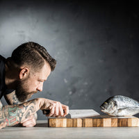 Bunka Black Damascus 165 mm [saya uključena]_6