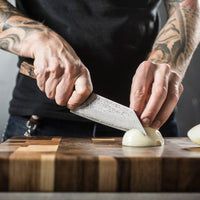 Bunka Black Damascus 165 mm