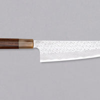 Nigara Gyuto STRIX Damascus Tsuchime Wa Rosewood 210 mm