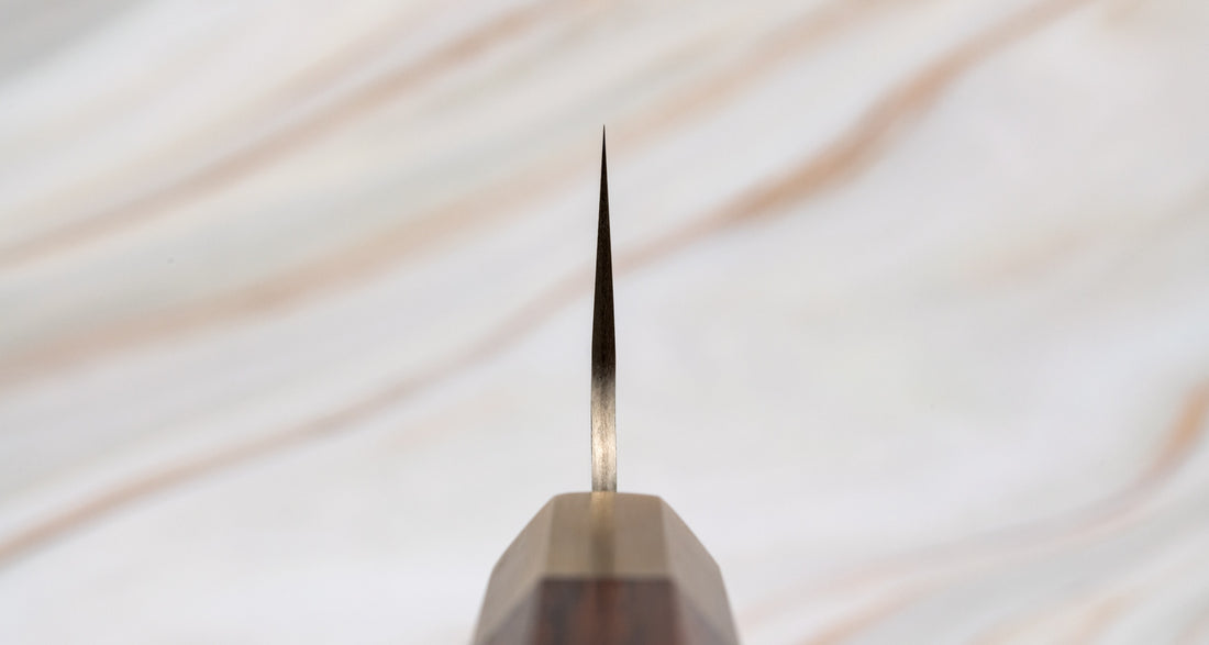 Nigara Bunka STRIX Damascus Tsuchime Wa Rosewood 180 mm