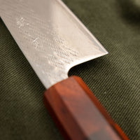Hokiyama Santoku Ginsanko Nawame Damascus 165 mm [Kaotan/Rosewood]