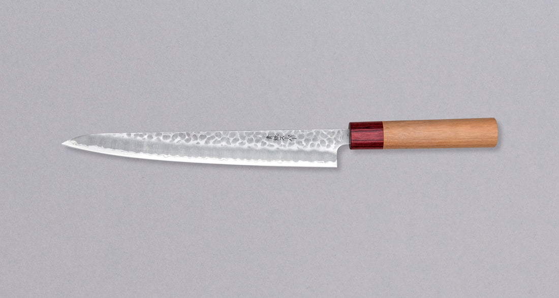 Tsunehisa Sujihiki Aogami Super Cherry 240 mm
