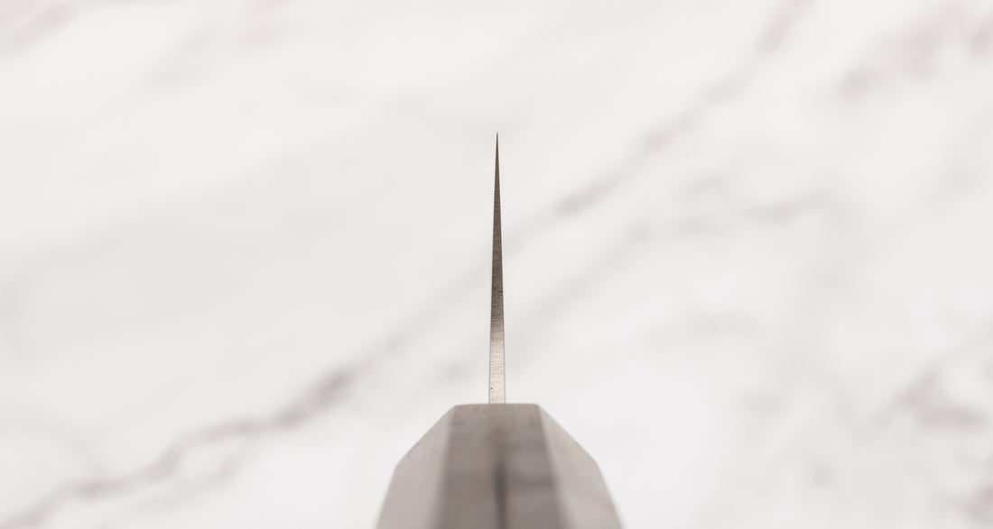 Hatsukokoro Kanetsugu Gyuto Chromax Migaki 240 mm [ebony]