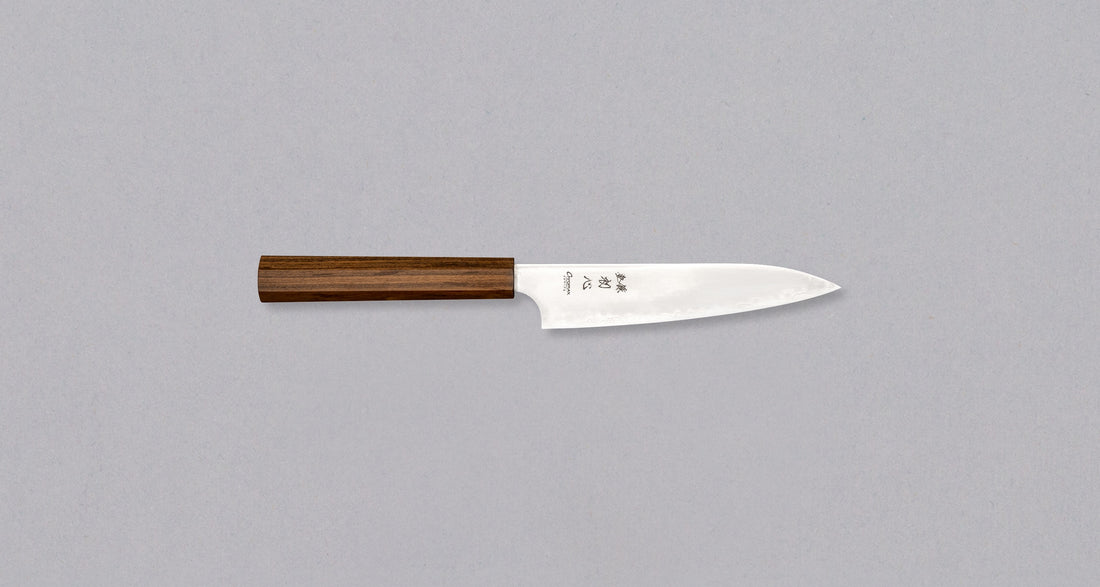 Hatsukokoro Kanetsugu Petty Chromax Migaki 150 mm [ebony]
