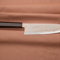 Hayabusa Santoku Aogami #2 Rainbow Damascus 180 mm