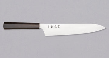 Hayabusa Gyuto Aogami Super Ebony 240 mm