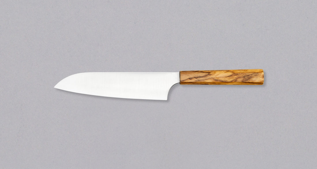 Hayabusa Santoku Aogami Super Maslina 180 mm