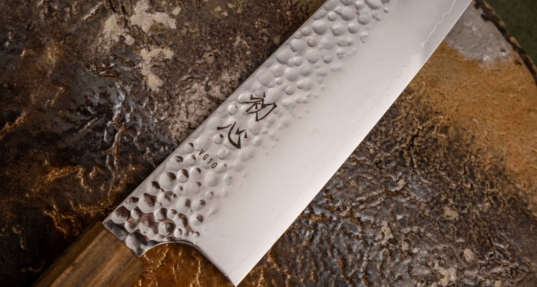 Hayabusa Santoku VG-10 Tsuchime Bubinga 180 mm