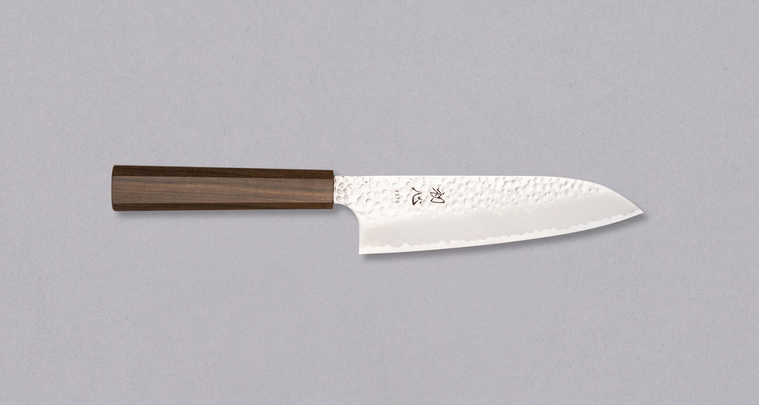 Hayabusa Santoku VG-10 Tsuchime Bubinga 180 mm