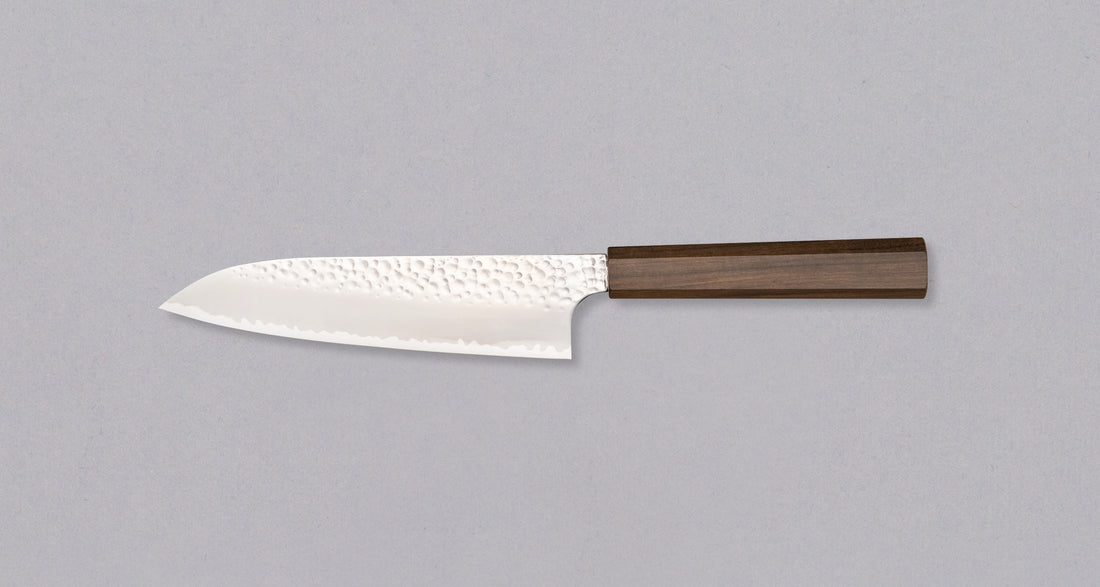 Hayabusa Santoku VG-10 Tsuchime Bubinga 180 mm