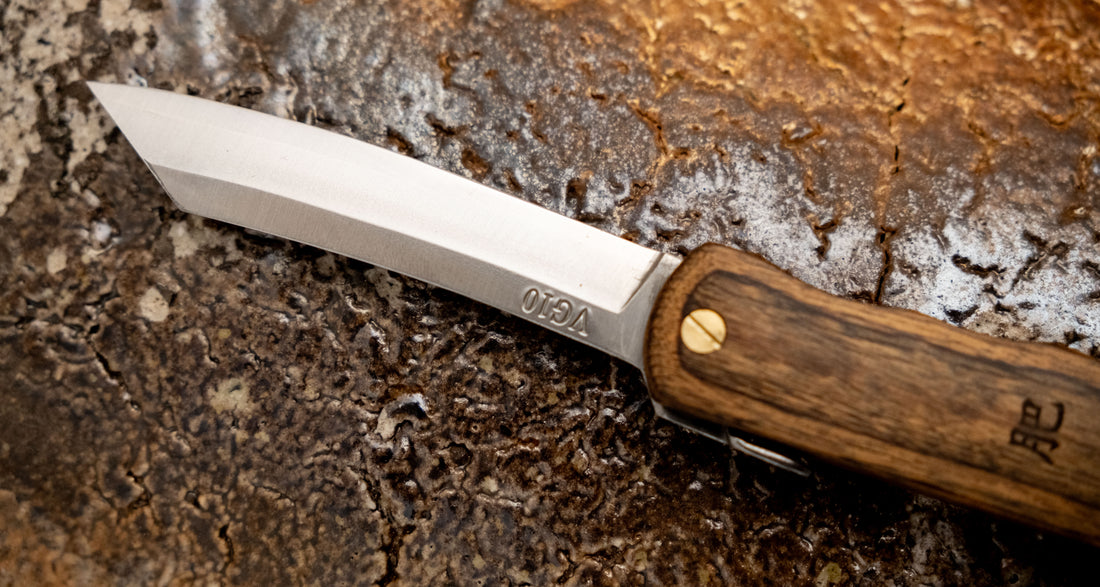 Higonokami džepni nož Woody VG-10 75 mm