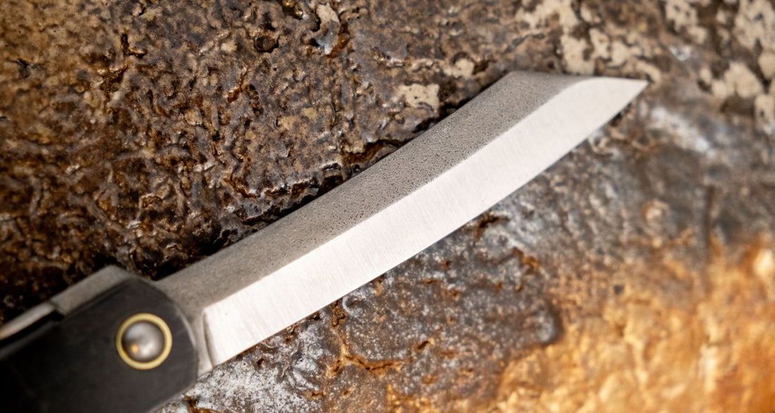 Higonokami Zenkou džepni nož Kuro-uchi 75 mm