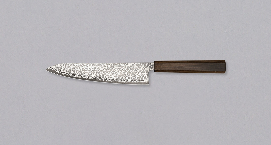 Hikari Gyuto SLD Kurozome Damascus 195 mm