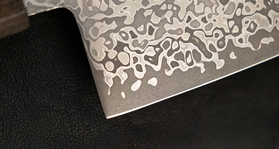 Hikari Nakiri SLD Kurozome Damascus 160 mm