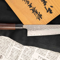Hokiyama Bunka AUS-10 Damascus 170 mm