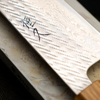 Hokiyama Gyuto AUS-10 Nawame Damascus 240 mm [KOY]