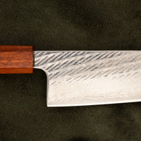 Hokiyama Gyuto Ginsanko Nawame Damascus 210 mm [Kaotan/Rosewood]