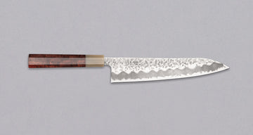 Tsunehisa Gyuto Shirogami #2 Sandalwood 210 mm